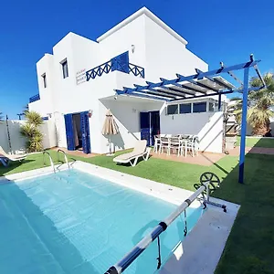  Villa Dompi Con Vistas Al Mar Y A Fuerteventura